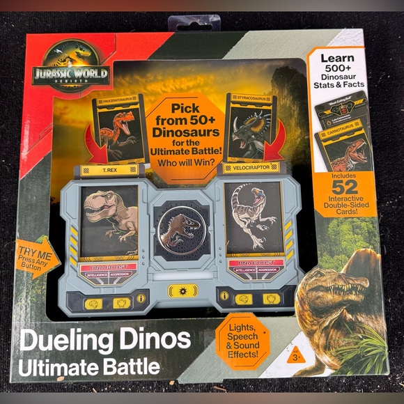 None Other - Jurassic World Rebirth Dueling Dinos Ultimate Battle Game